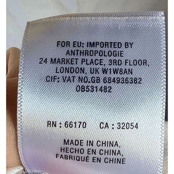 Hitherto Women’s Bridesmaid Sleeveless Tulle Fleur Dress Light Pink Size 8 Prom - Picture 10 of 11